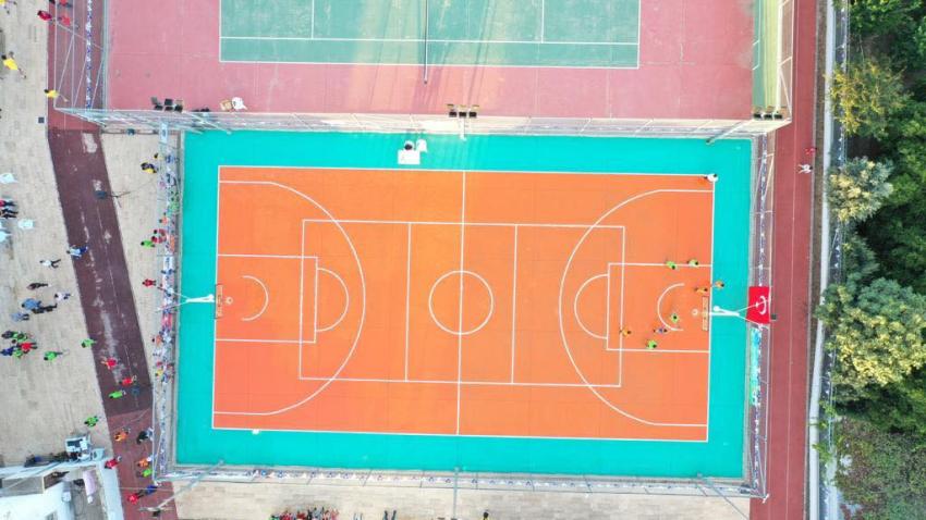 Cumhuriyet Bayramı streetball turnuvası başladı