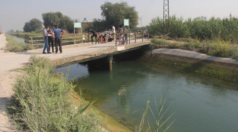 Otomobil sulama kanalına uçtu:2 kardeş öldü