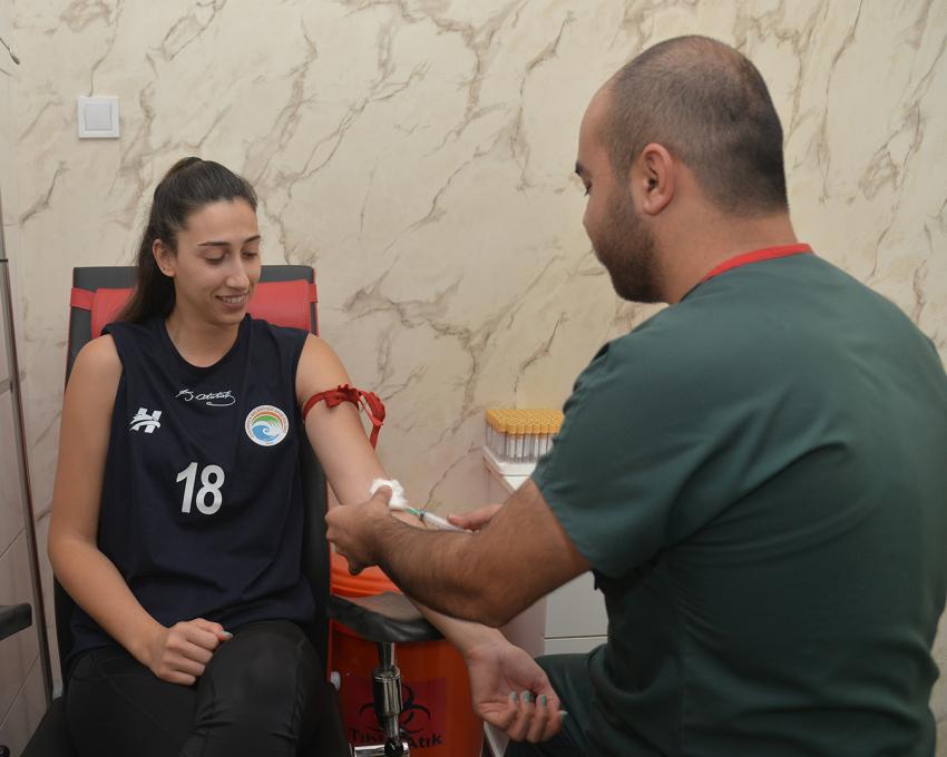 Sultanlar sağlık kontrolünden geçti