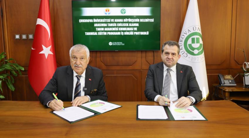 “Adana Tarım Akademisi” Kuruluyor