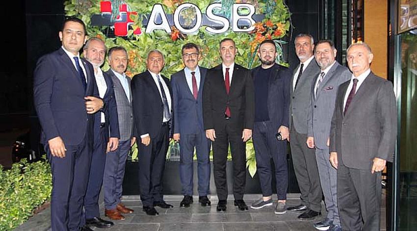 TÜBİTAK Başkanı Mandal AOSB'de