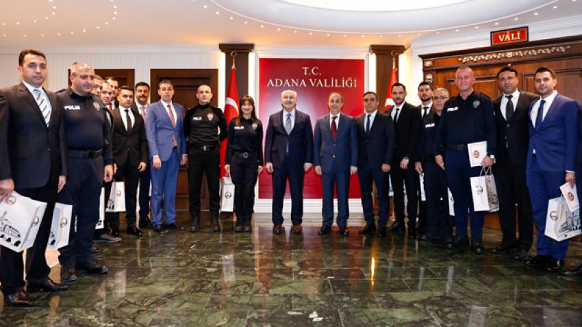 Başarılı polisler ödüllendirildi