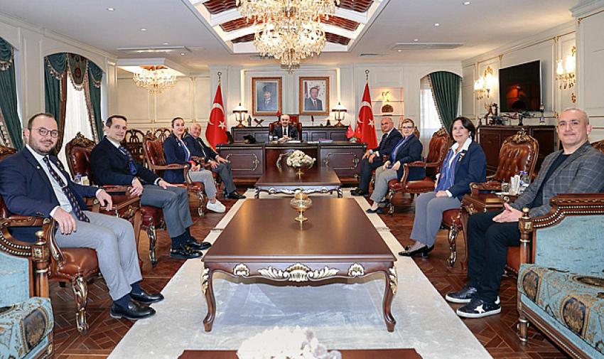 Vali Köşger’e Rotary faaliyetleri anlatıldı