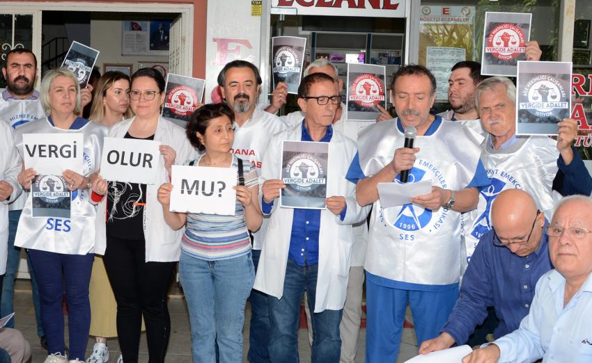 Sağlık Çalışanları Vergide Adalet İstiyor