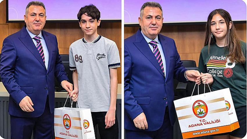 Vali’den Altıneller’e ödül