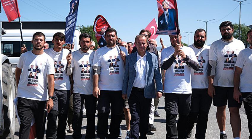 “İstanbul’dan sonra ben de sizinle Silivri’ye yürüyeceğim”