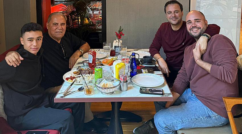 Yunus Gündoğdu’dan torununa doğum günü yemeği