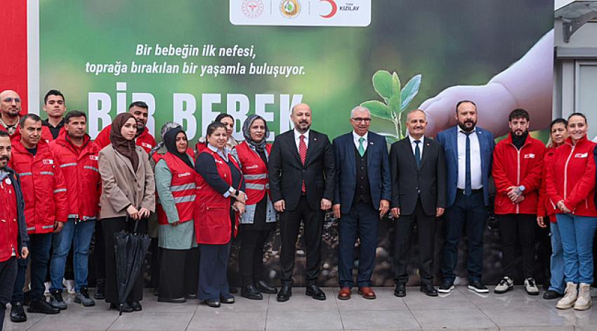 Adana’da “Bir Bebek Bir Fidan” Protokolü