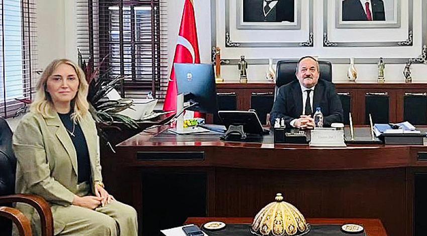 KATODER Adana’dan Kaymakam İnci’ye ziyaret