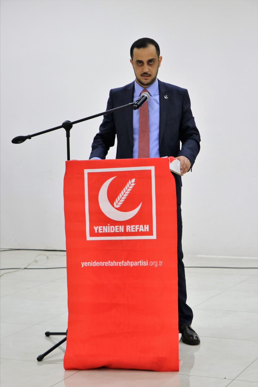 Yeniden Refah Partisi Pozantı ilçe başkanlığına Coşkun seçildi