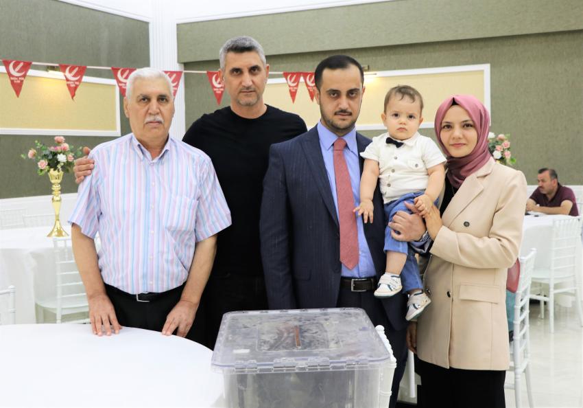 Yeniden Refah Partisi Pozantı ilçe başkanlığına Coşkun seçildi