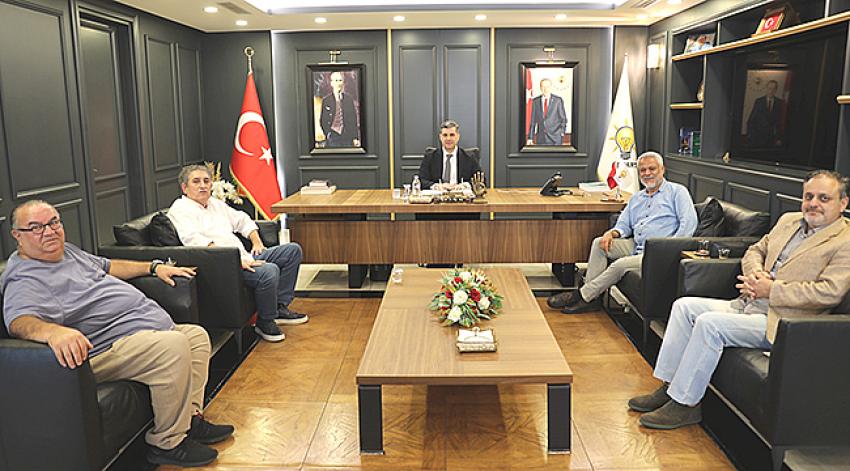 Yerel Medya Güçbirliği Platformu’ndan Özkan’a ziyaret