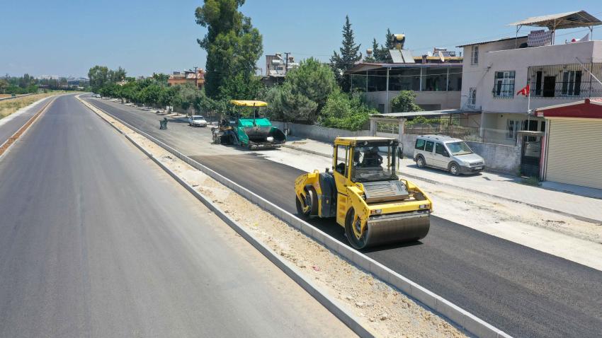Büyükşehirden asfalt ve yol seferberliği