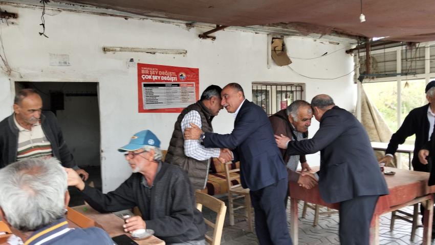 Bayramda adım adım mahalleleri gezdi