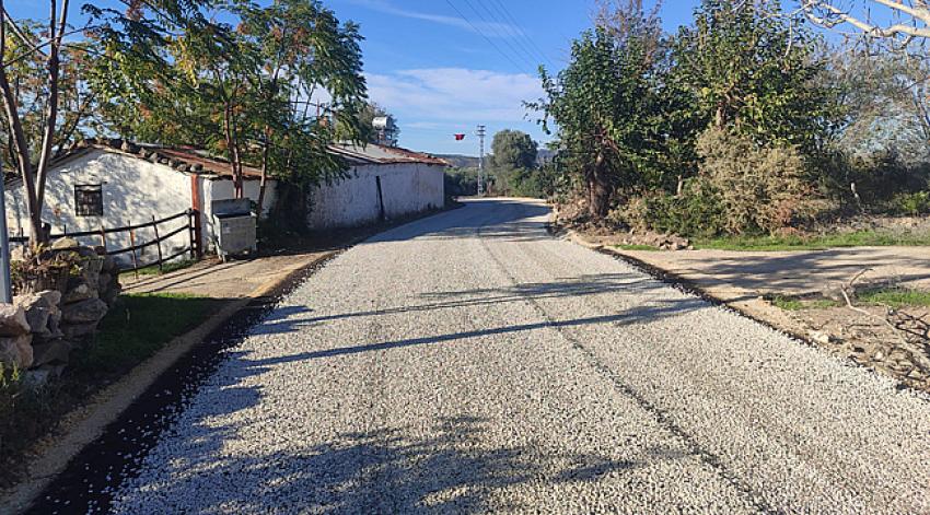 Herekli Mahallesi’nde yol çalışması tamamlandı