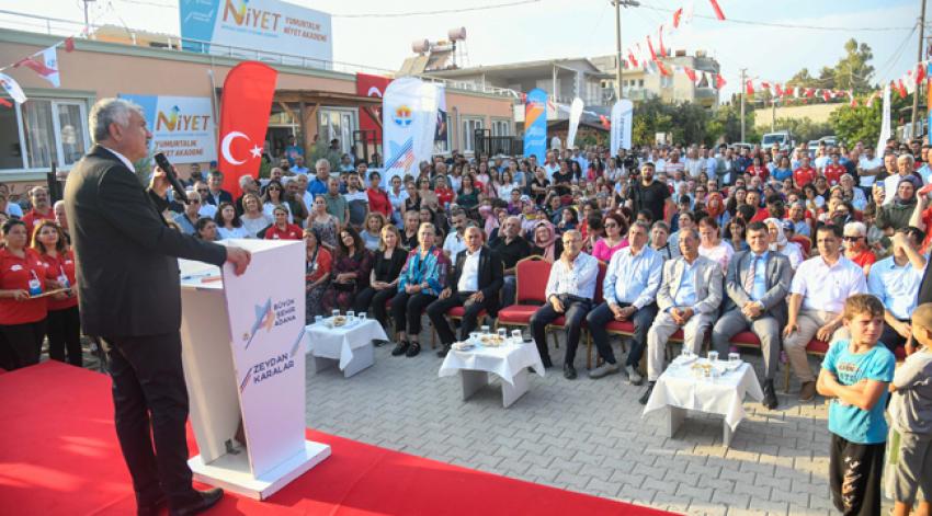 Yumurtalık'a hizmet atağı