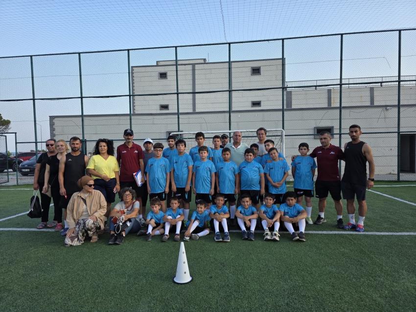 Yumurtalık’ta futbol okulu heyecanı başladı