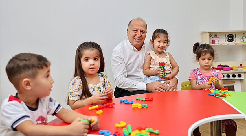 Minik Yürekler Kreşi hizmete başladı