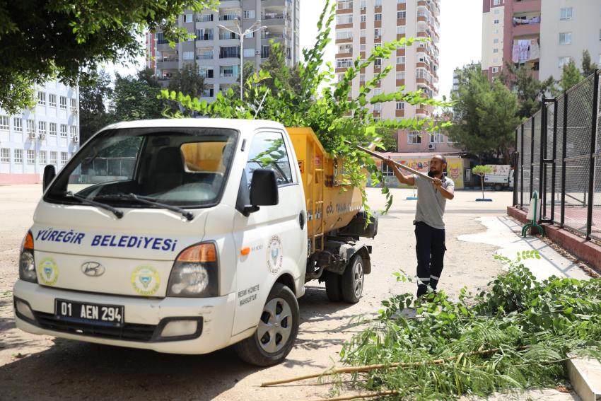 Yüreğir Belediyesi okulları bakıma aldı