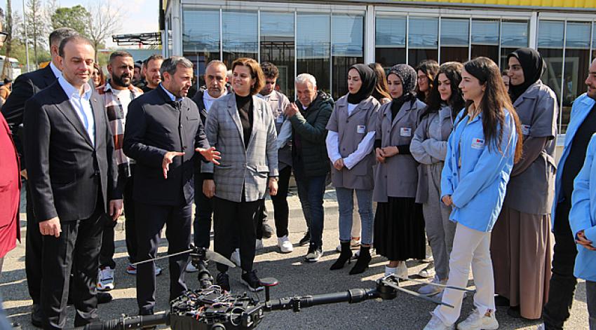 Yüreğirli gençler 'drone pilotu' olacak