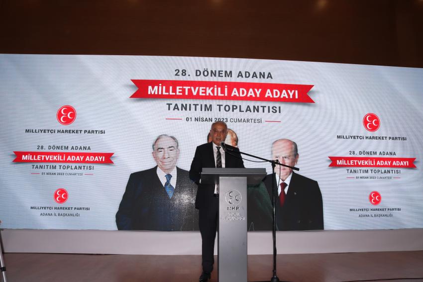 MHP, Adana Milletvekili aday adaylarını tanıttı