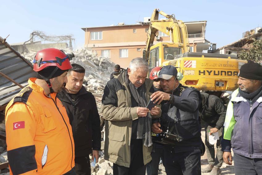 Büyükşehir, Samandağ'a çadır kent kuruyor