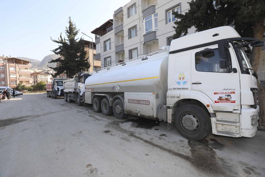 Büyükşehir, Samandağ'a çadır kent kuruyor