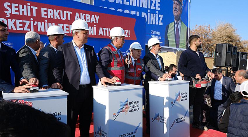 Şehit Erkut Akbay Semt Merkezi’nin temeli atıldı