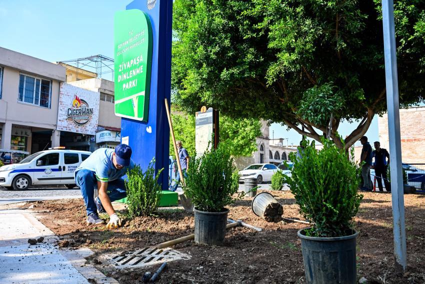 Ziya Paşa Parkı yenilendi